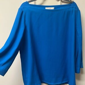 LOFT Women's Bright Blue Blouse